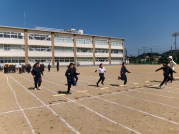 3/17(火)　ミニハードル練習